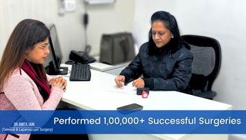 Dr Amita Jain best general and laparoscopic surgeon in Delhi